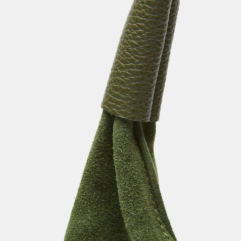 Bolso Hobo De Piel, Verde Bolso Hobo De Piel, Verde